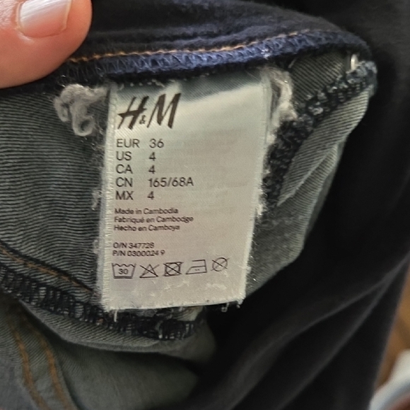 H&M Maternity Jeans Size 4 - Picture 4 of 4